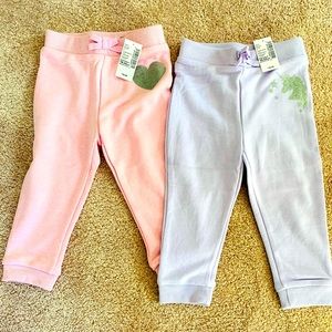 Children’s place NWT baby girl joggers 18-24